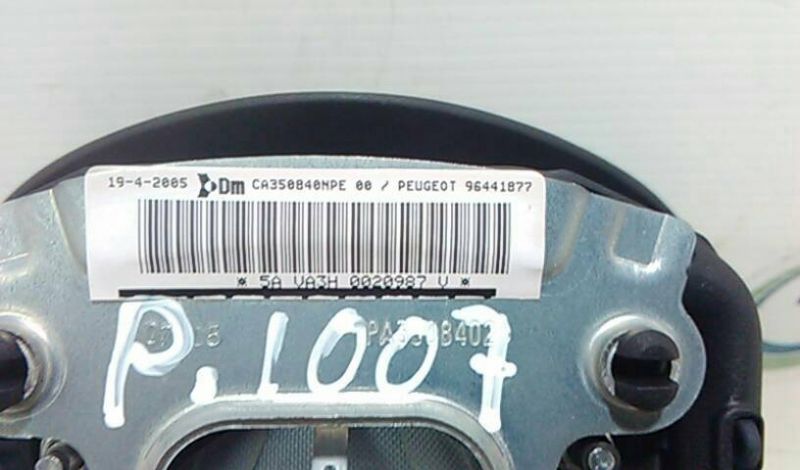 Airbag Volante PEUGEOT 1007 (KM_) | 05 -  Imagem-1