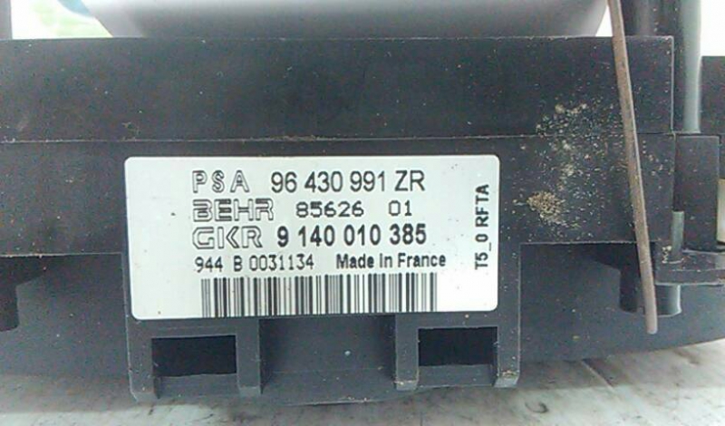 Climatronic PEUGEOT 307 (3A/C) | 00 - 12 Imagem-1