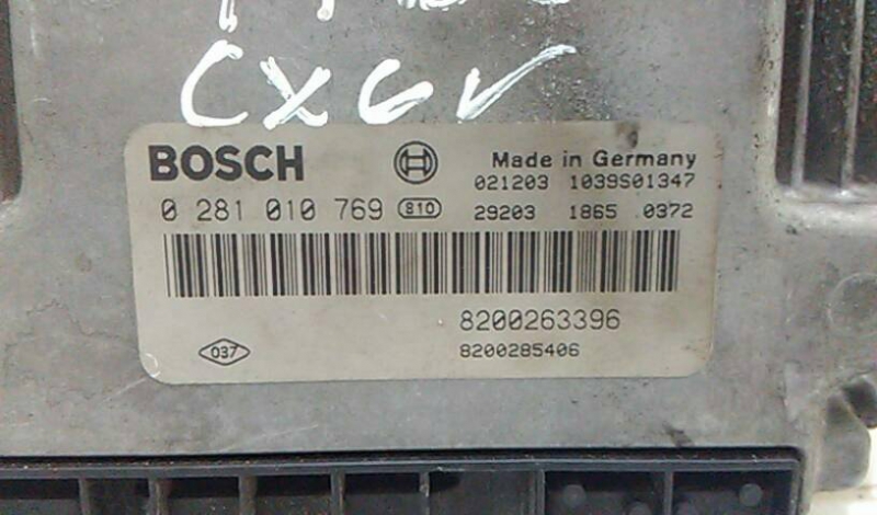 Centralina do Motor RENAULT MEGANE II (BM0/1_, CM0/1_) | 01 - 12 Imagem-1