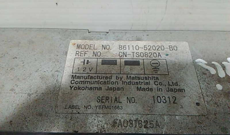 Comando Sofagem TOYOTA YARIS (_P1_) | 99 - 05 Imagem-1