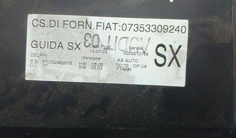 Climatronic ALFA ROMEO 147 (937_) | 00 - 10 Imagem-1