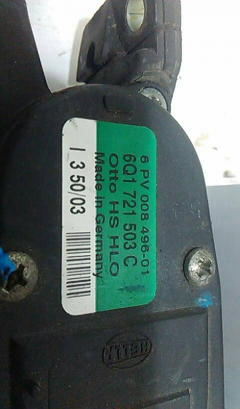 Pedal Potenciometro Acelerador SEAT CORDOBA (6L2) | 02 - 09 Imagem-1