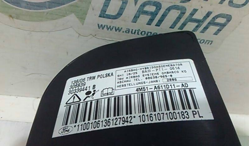 Airbag Banco Esq FORD FOCUS II (DA_, HCP, DP) | 04 - 13 Imagem-1