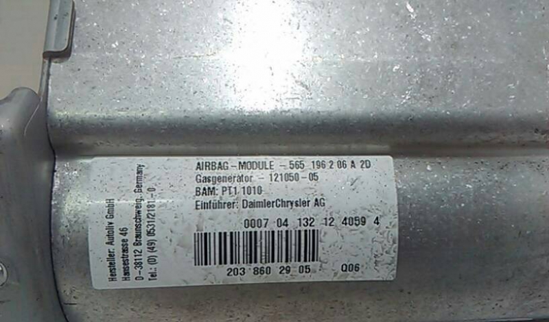 Airbag Passageiro MERCEDES-BENZ C-CLASS T-Model (S203) | 01 - 07 Imagem-1