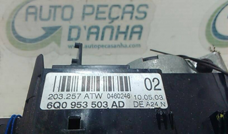 Manipulo Completo Luzes/Escovas SEAT IBIZA III (6L1) | 02 - 09 Imagem-1