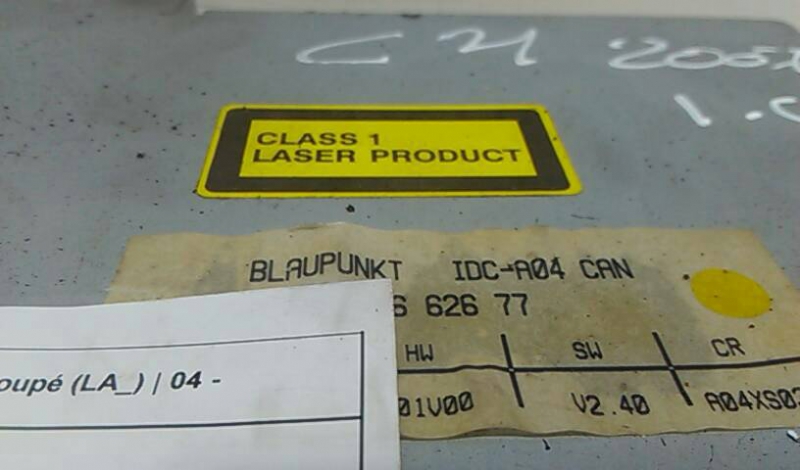 Caixa de Cd's CITROEN C4 Coupé (LA_) | 04 - 13 Imagem-1