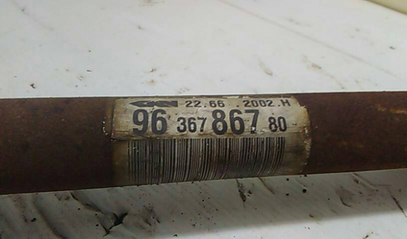 Transmissão Esq PEUGEOT 307 (3A/C) | 00 - 12 Imagem-2