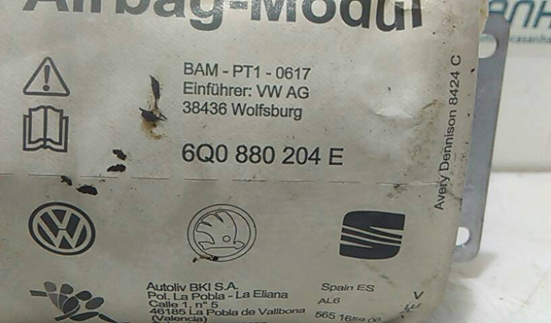 Airbag Passageiro SEAT IBIZA III (6L1) | 02 - 09 Imagem-1