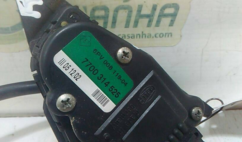 Pedal Potenciometro Acelerador RENAULT MASTER II Caixa (FD) | 98 -  Imagem-1