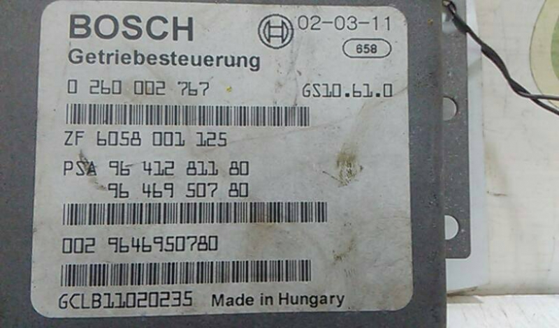 Centralina Caixa Velocidades Automática CITROEN C5 I (DC_) | 01 - 05 Imagem-1