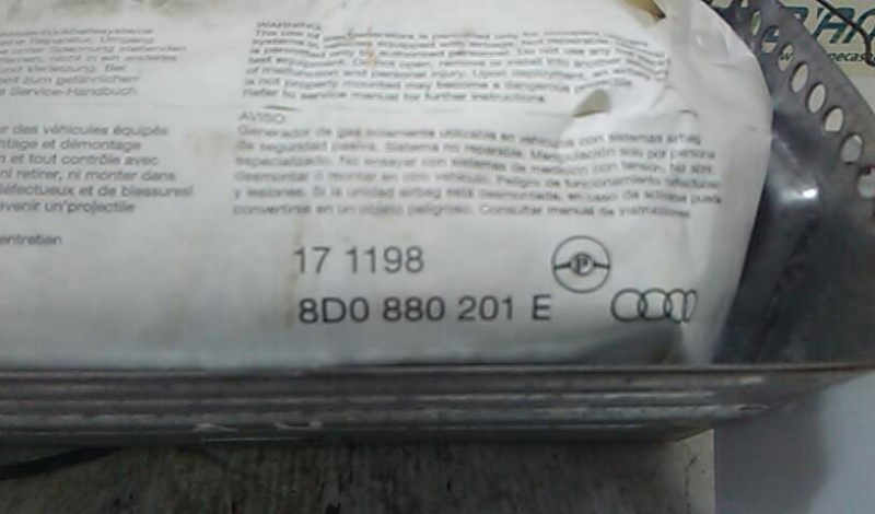 Airbag Passageiro AUDI A4 (8D2, B5) | 94 - 01 Imagem-1