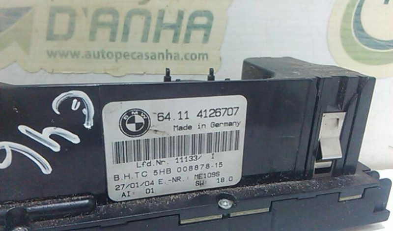 Climatronic BMW 3 Touring (E46) | 99 - 05 Imagem-2