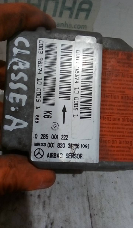 Centralina de Airbags MERCEDES-BENZ A-CLASS (W168) | 97 - 05 Imagem-1