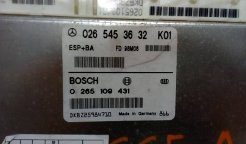 Modulo ESP MERCEDES-BENZ A-CLASS (W168) | 97 - 05 Imagem-2