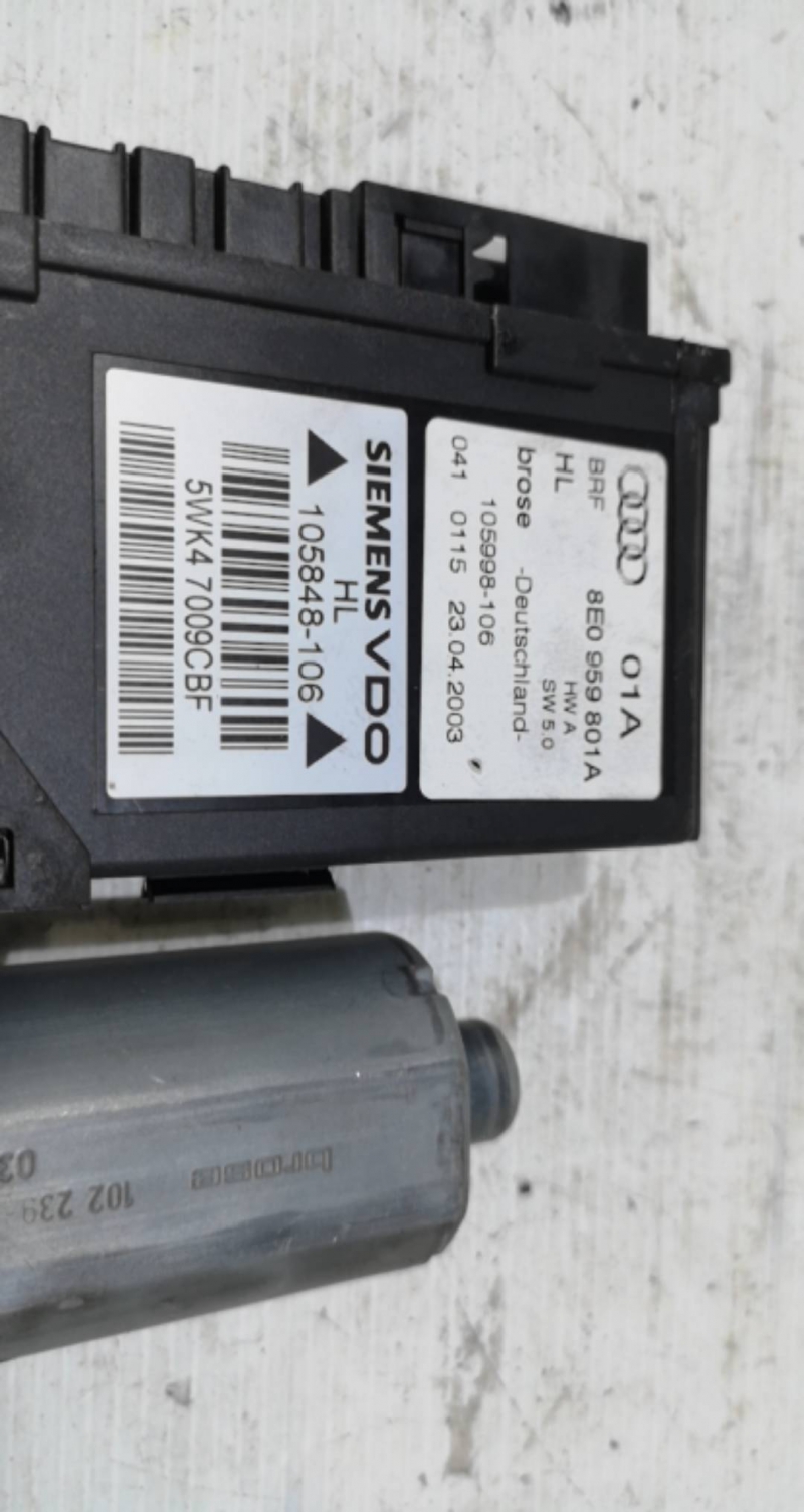 Motor elevador trás esq. AUDI A4 Avant (8E5, B6) | 00 - 05 Imagem-1