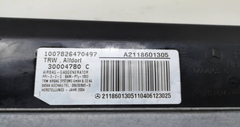 Airbag Passageiro MERCEDES-BENZ E-CLASS T-Model (S211) | 03 - 09 Imagem-2