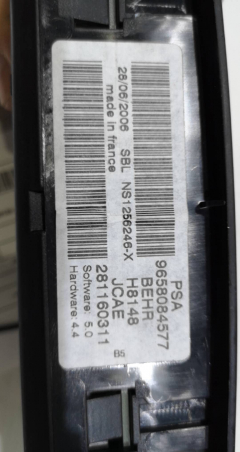 Climatronic CITROEN C4 I (LC_) | 04 - 13 Imagem-3