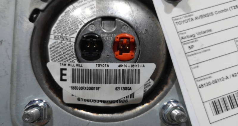 Airbag Volante TOYOTA AVENSIS Combi (_T25_) | 03 - 08 Imagem-2