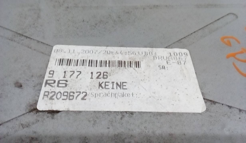 Leitor de GPS BMW 1 (E87) | 03 - 13 Imagem-2