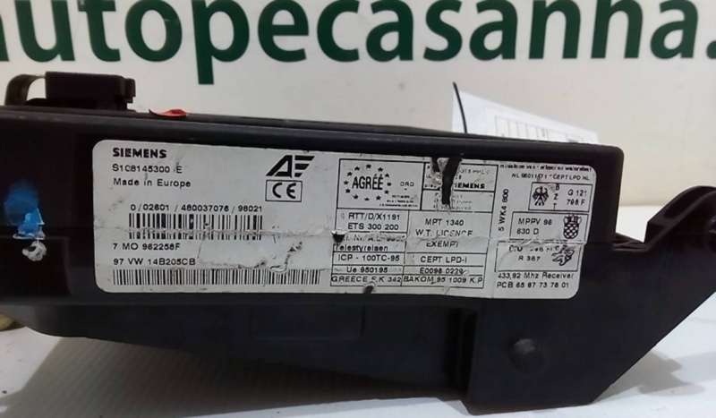 Caixa dos Fusíveis FORD GALAXY (WGR) | 95 - 06 Imagem-1