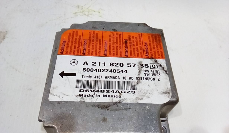 Centralina de Airbags MERCEDES-BENZ E-CLASS T-Model (S211) | 03 - 09 Imagem-2