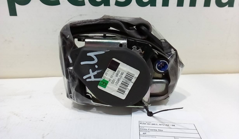 Cinto Frente Dto AUDI A4 (8EC, B7) | 04 - 08 Imagem-2