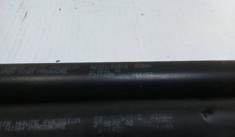 Amortecedor de Capot RENAULT VEL SATIS (BJ0_) | 02 -  Imagem-1