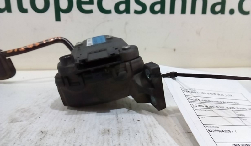 Pedal Potenciometro Acelerador RENAULT VEL SATIS (BJ0_) | 02 -  Imagem-2