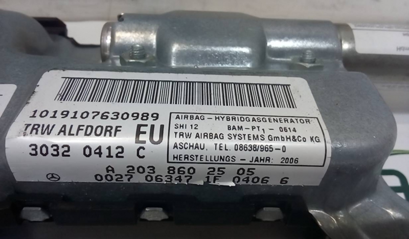 Airbag de Porta Frente Esq MERCEDES-BENZ C-CLASS T-Model (S203) | 01 - 07 Imagem-2