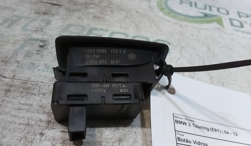 Botão Vidros BMW 3 Touring (E91) | 04 - 12 Imagem-1