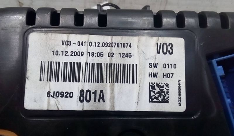 Quadrante SEAT IBIZA IV (6J5, 6P1) | 08 - 17 Imagem-2