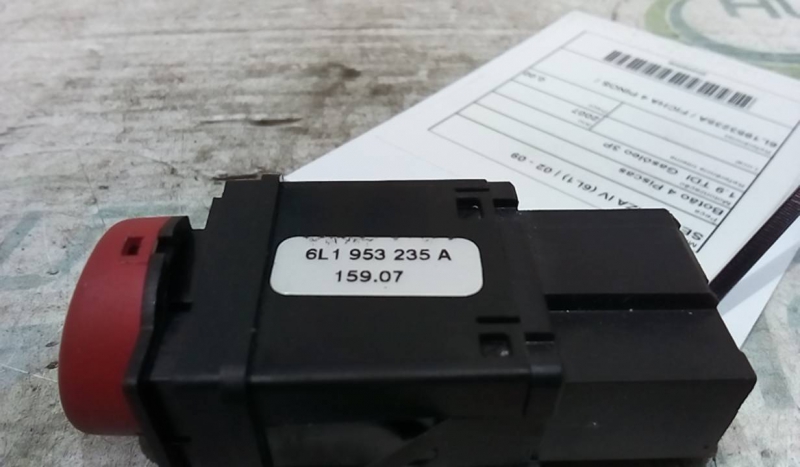 Botão 4 Piscas SEAT IBIZA III (6L1) | 02 - 09 Imagem-1