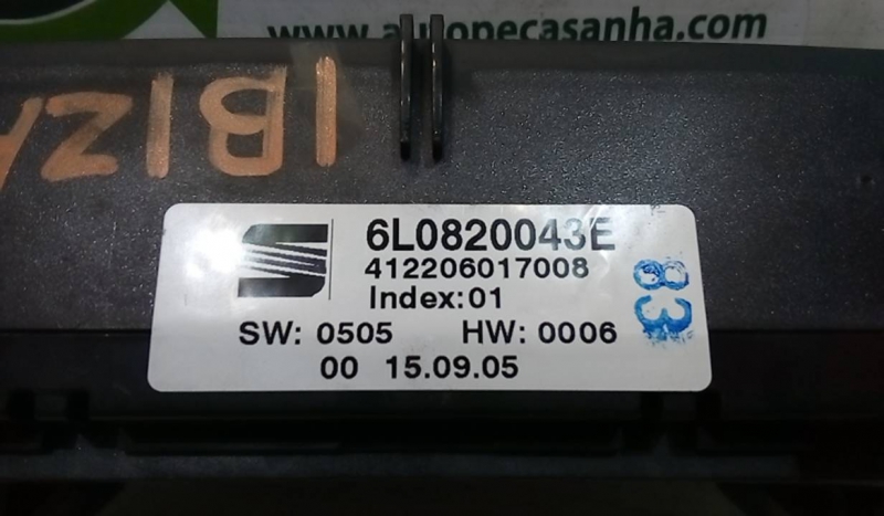 Climatronic SEAT IBIZA III (6L1) | 02 - 09 Imagem-1