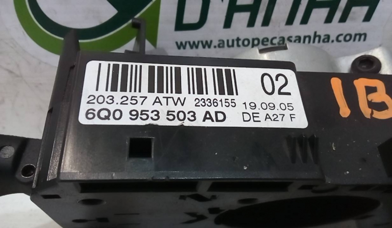 Manipulo Completo Luzes/Escovas SEAT IBIZA III (6L1) | 02 - 09 Imagem-1