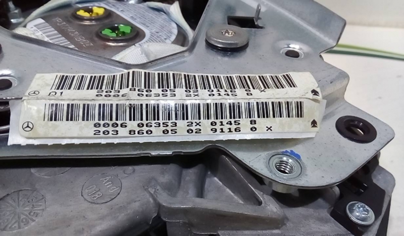 Airbag Volante MERCEDES-BENZ C-CLASS T-Model (S203) | 01 - 07 Imagem-2