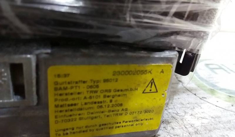 Cinto Frente Esq  MERCEDES-BENZ C-CLASS T-Model (S203) | 01 - 07 Imagem-1