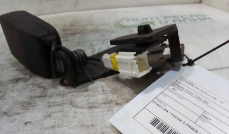 Engate Cinto Trás Dto CITROEN C4 I (LC_) | 04 - 13 Imagem-2