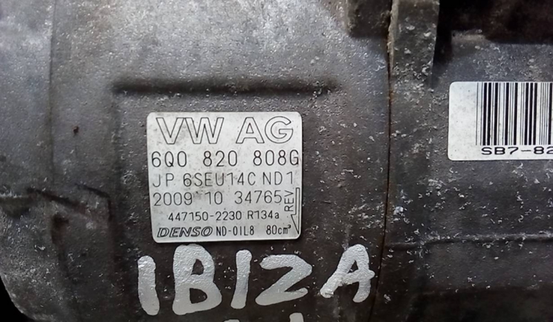 Compressor do Ar condicionado SEAT IBIZA IV (6J5, 6P1) | 08 - 17 Imagem-2