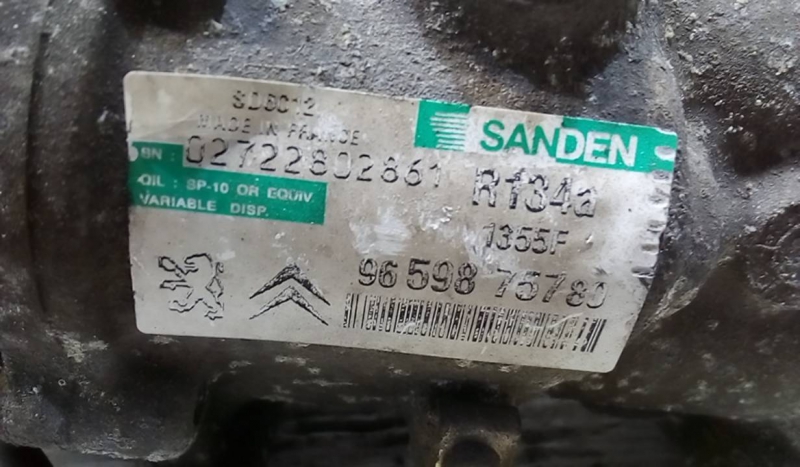 Compressor do Ar condicionado PEUGEOT 308 I (4A_, 4C_) | 07 - 16 Imagem-2