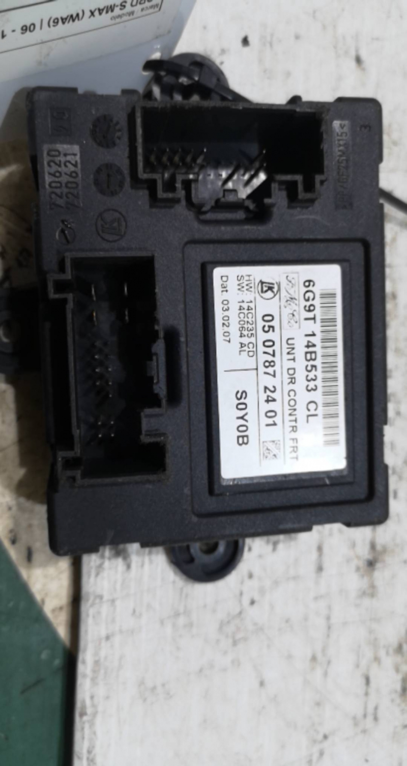 Módulo Porta Frente Esq FORD S-MAX (WA6) | 06 - 14 Imagem-1