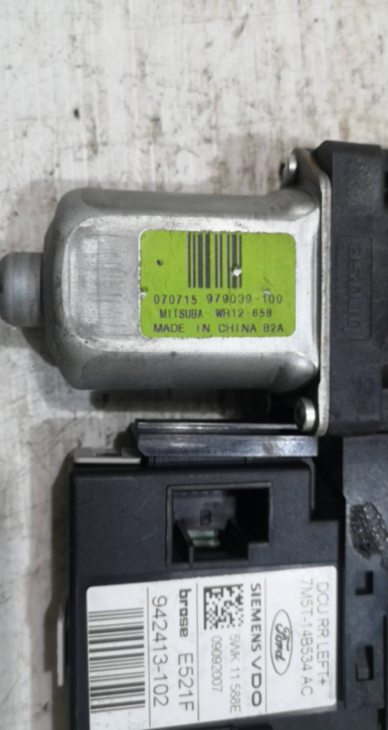 Motor elevador trás esq. FORD C-MAX (DM2) | 07 - 10 Imagem-2