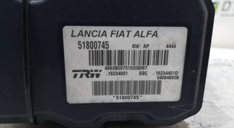 ABS ALFA ROMEO 159 Sportwagon (939_) | 05 - 12 Imagem-1