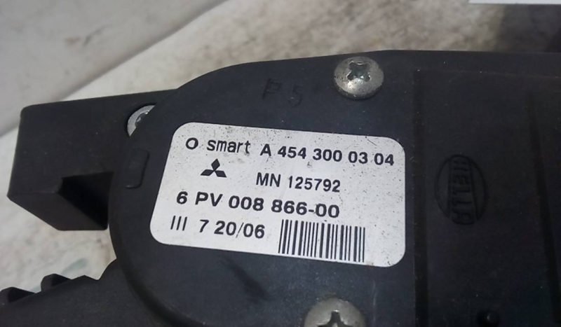 Pedal Potenciometro Acelerador SMART FORFOUR (454) | 04 - 06 Imagem-1