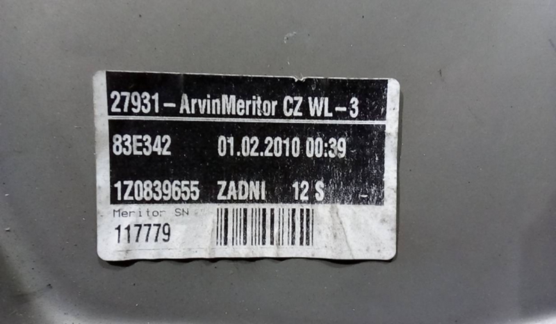 Elevador Trás Esq SKODA OCTAVIA II (1Z3) | 04 - 13 Imagem-1