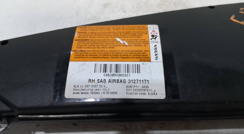 Airbag Banco Dto VOLVO V50 (545) | 03 - 12 Imagem-1