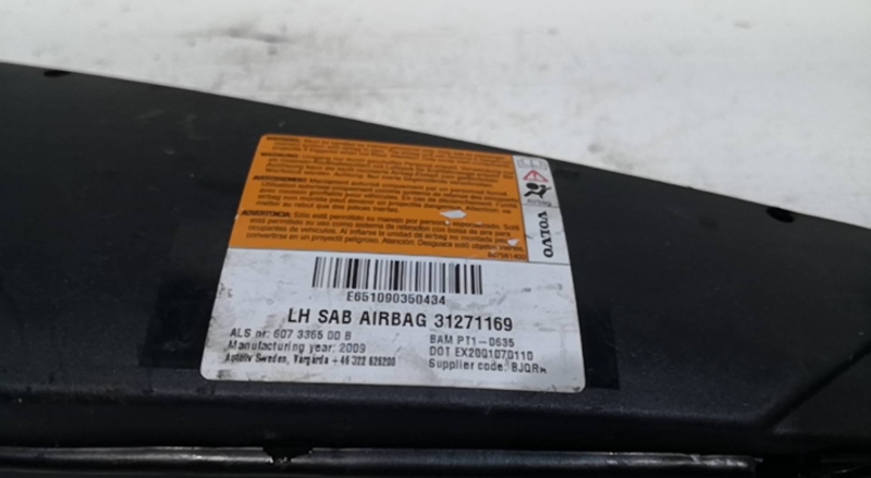 Airbag Banco Esq VOLVO V50 (545) | 03 - 12 Imagem-1