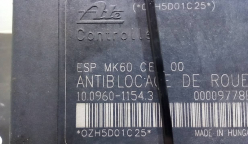 ABS PEUGEOT 1007 (KM_) | 05 -  Imagem-2