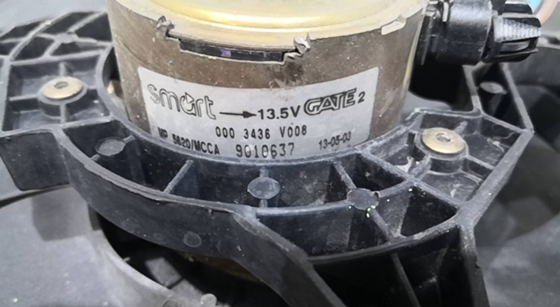 Termoventiladores SMART FORTWO Coupé (450) | 04 - 07 Imagem-2