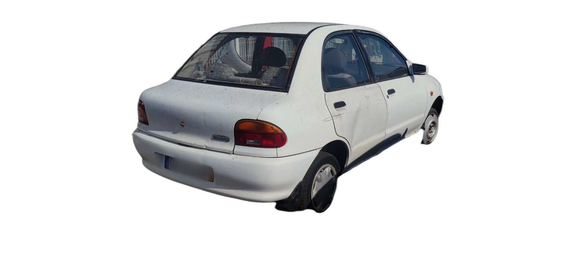Ligne Complète D'échappement Pour Mazda 121 II (DB) 1.3 - Silencieux Avant Et Arrière Neuf - Garantie 30 Mois