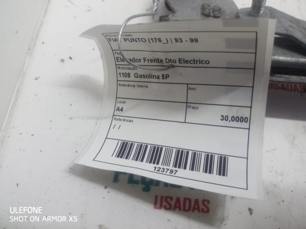 Elevador Frente Dto Electrico FIAT PUNTO (176_) | 93 - 99 Imagem-1